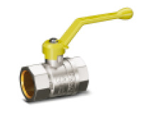 Кран шаровой латунный LD Pride 47.40.B-B.Р.GAS для газа 1 1/2 ВР/ВР рычаг 47.351.40
