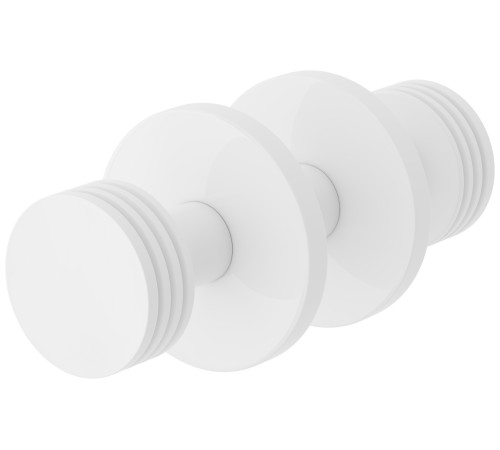 Вешалка для полотенцесушителя двойная Сунержа Каньон белый глянцевый 12-2010-0004