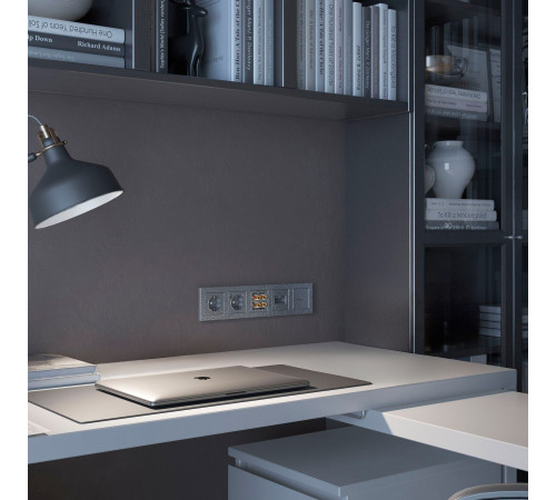 Акустическая розетка (Hammaer серебряный) W1285006