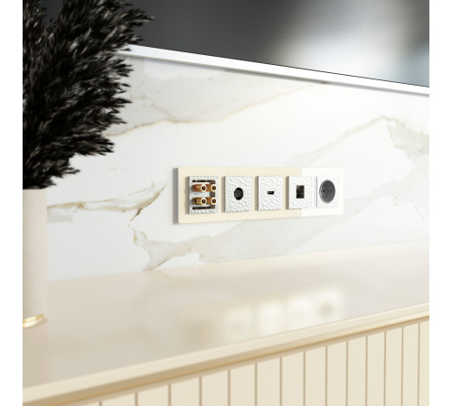 Акустическая розетка (Hammaer серебряный) W1285006