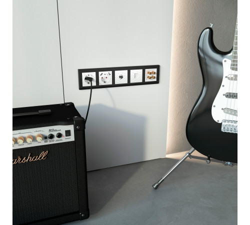 Акустическая розетка (Hammer белый) W1285001