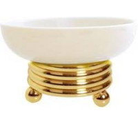 Мыльница настольная Boheme Hermitage золото 10360