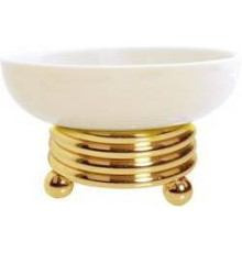 Мыльница настольная Boheme Hermitage золото 10360