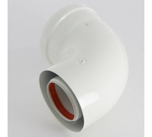 Отвод коаксиальный BAXI 60/100 мм 90° для котлов ECO Nova / Classic 71410141