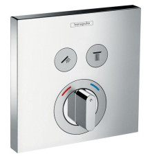 Смеситель Hansgrohe ShowerSelect для 2 потребителей скрытый монтаж хром 15768000