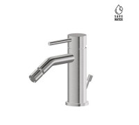 Смеситель для биде Newform X-STEEL 316 с донным клапаном излив 134 мм цвет INOX 69623X.50.050
