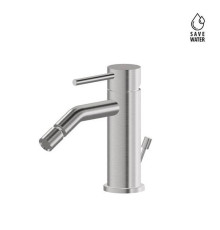 Смеситель для биде Newform X-STEEL 316 с донным клапаном излив 134 мм цвет INOX 69623X.50.050