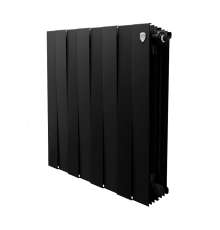 Радиатор биметаллический Royal Thermo PianoForte 500 Noir Sable 8 секций PFNs500/8