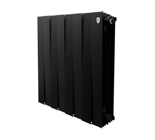 Радиатор биметаллический Royal Thermo PianoForte 500 Noir Sable 8 секций PFNs500/8