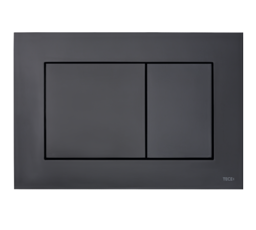 Панель смыва для унитаза TECE TECEnow 220х150 мм черный 9240403