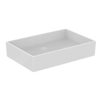 Раковина накладная Ideal Standard Extra 60x40x12.5 см без отверстия белая T374001