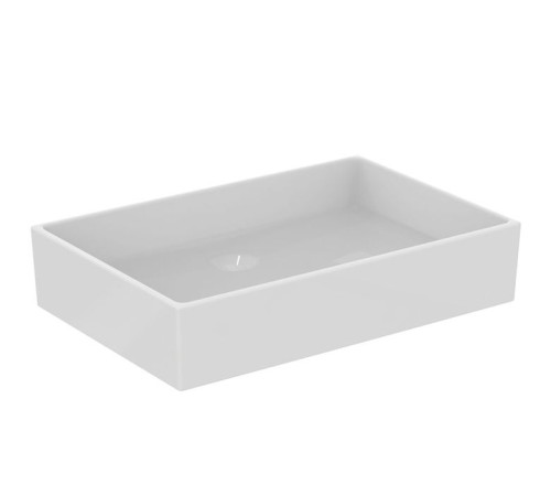 Раковина накладная Ideal Standard Extra 60x40x12.5 см без отверстия белая T374001