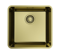 Кухонная мойка Omoikiri Omi 43-U/I Ultra LG светлое золото 43x17,9 см 4997412