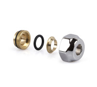 Фитинг для медной трубы SR Rubinetterie O-Ring Ø 18 x 24/19 хром 0481-1900C0G0