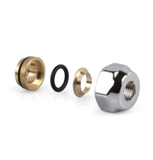 Фитинг для медной трубы SR Rubinetterie O-Ring Ø 18 x 24/19 хром 0481-1900C0G0