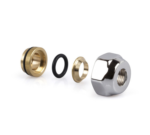 Фитинг для медной трубы SR Rubinetterie O-Ring Ø 18 x 24/19 хром 0481-1900C0G0