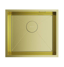 Кухонная мойка Omoikiri Kasen 49-16-INT-LG 49x44 см нерж. сталь светлое золото 4997054