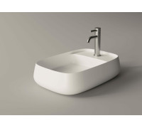 Раковина Ceramica Alice NUR 60x40x15 см Plan накладная белый глянцевый 33200101