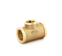 Тройник В 3/4 x 1/2 x 3/4 бронза