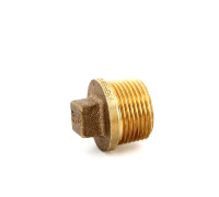 Заглушка резьбовая наружная Viega 3/4 бронза 506104