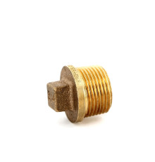 Заглушка резьбовая наружная Viega 3/4 бронза 506104