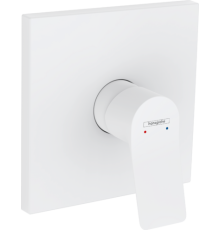 Смеситель для 1 потребителя hansgrohe Vivenis внешняя часть белый матовый 75615700