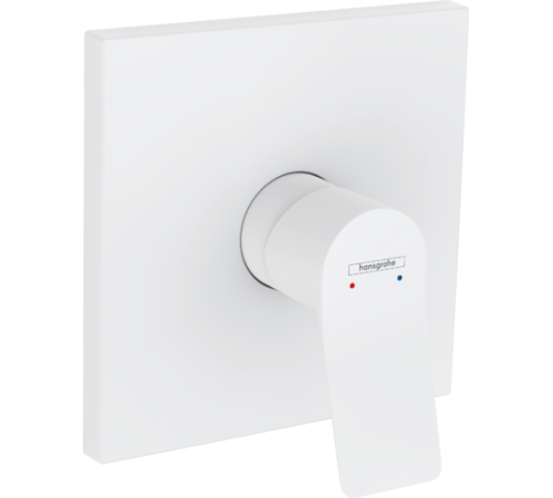 Смеситель для 1 потребителя hansgrohe Vivenis внешняя часть белый матовый 75615700