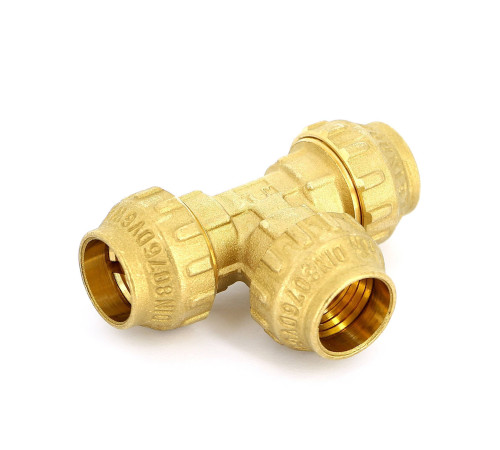 Тройник обжимной Tiemme 20х2.0 мм 3400033