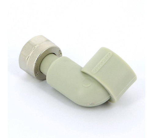 Угольник PP-R FV-Plast с накидной гайкой 20х1/2 227020