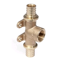 Тройник настенный REHAU RAUTITAN RX+ 16-Rp 1/2-16 бронза 14562913001