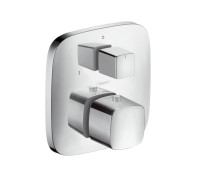 Термостат для 2 потребителей Hansgrohe PuraVida внешняя монтажная часть 15771000