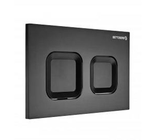 Клавиша смыва BETTOSERB квадратная черный матовый 40006471