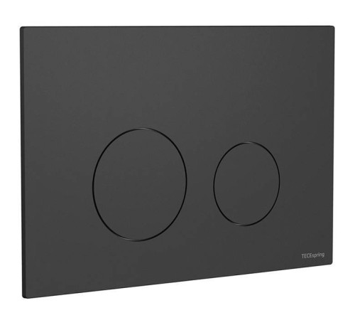 Панель смыва для унитаза TECE TECEspring пластиковая черная матовая S240925