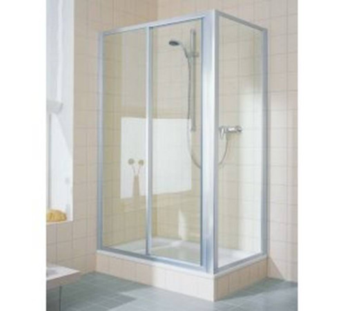Уголок душевой раздвижной Kermi Ibiza 2000 1200x800x1850 мм серебро стекло Arena C I2 ST2 12018 1NK / I2 TWO 08018 1NK