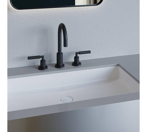 Раковина врезная снизу Salini Marea 75х40х12.9 см S-Stone белый матовый 1802210M