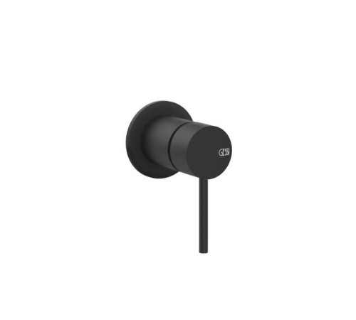 Смеситель встраиваемый однорычажный Gessi Shower316 внешняя часть Black XL 54019#299