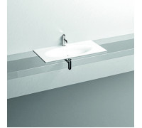 Раковина Kerasan Shape 102х52 см встраиваемая 1 отверстие белый матовый 547030