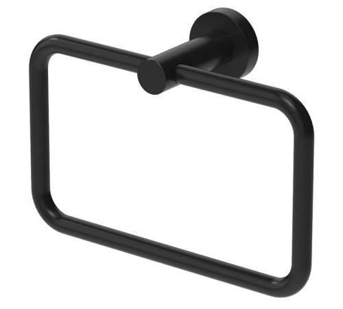 Полотенцедержатель-кольцо Colombo Design Plus черный матовый W4931.NM