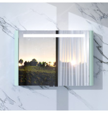 Зеркальный шкаф с подсветкой AM.PM Inspire V2.0 100 см мятный M30MCX1001GG