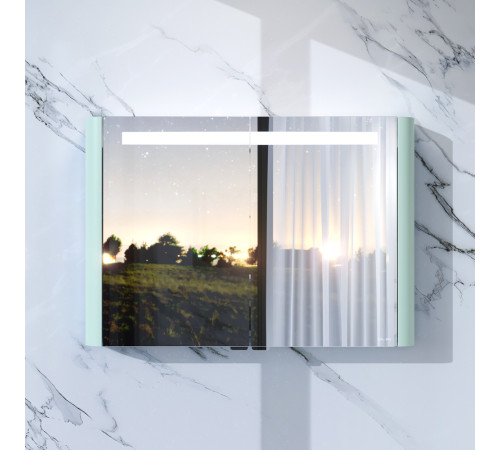 Зеркальный шкаф с подсветкой AM.PM Inspire V2.0 100 см мятный M30MCX1001GG