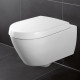Сиденье для унитаза Villeroy & Boch Subway 2.0 с микролифтом белый 9M68S101