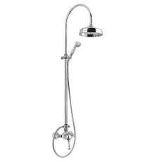 Душевая колонна Boheme Denver со смесителем верхний и ручной душ хром BN.DNV-6436CCR