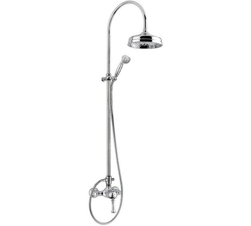 Душевая колонна Boheme Denver со смесителем верхний и ручной душ хром BN.DNV-6436CCR