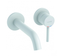 Смеситель для раковины Kludi BOZZ встраиваемый белый матовый 382445376