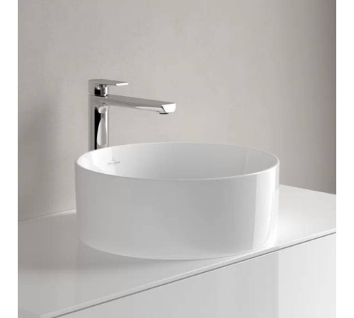 Раковина накладная Villeroy & Boch Collaro 400х400 мм TitanCeram 4A184001