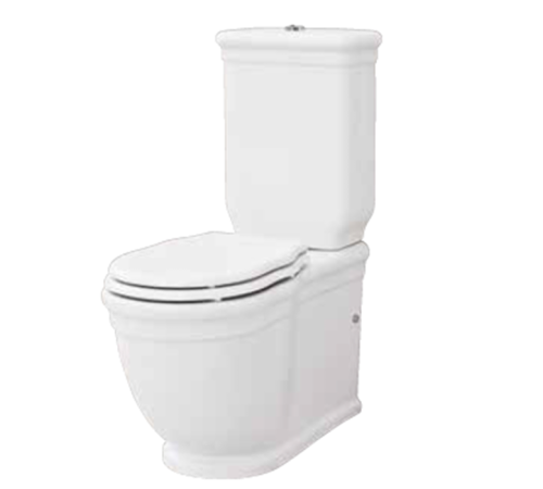 Унитаз-моноблок пристенный Artceram HERMITAGE 71х36 см белый ACA006 73 HEV006 01 00 HEC009 01 00