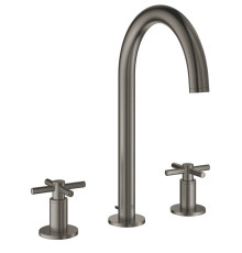 Смеситель для раковины на 3 отверстия Grohe Atrio матовый графит 20008AL3