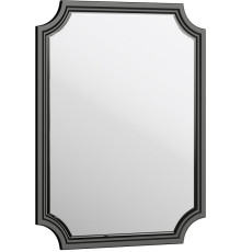 Зеркало Aqwella LaDonna 720х995 мм с фацетом черное LAD0207BLK