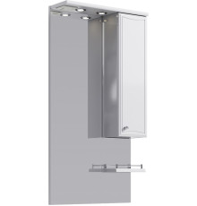 Зеркало-шкаф AQUATON Барселона с подсветкой 500х850х305 мм Ba.02.55