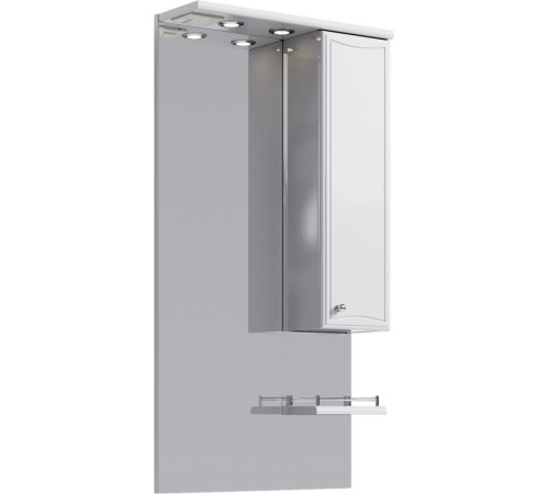 Зеркало-шкаф AQUATON Барселона с подсветкой 600х1080х175 мм Ba.02.06